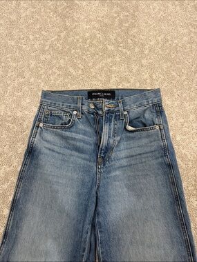 Veronica Beard Medium Blue Wide Leg Denim Jeans